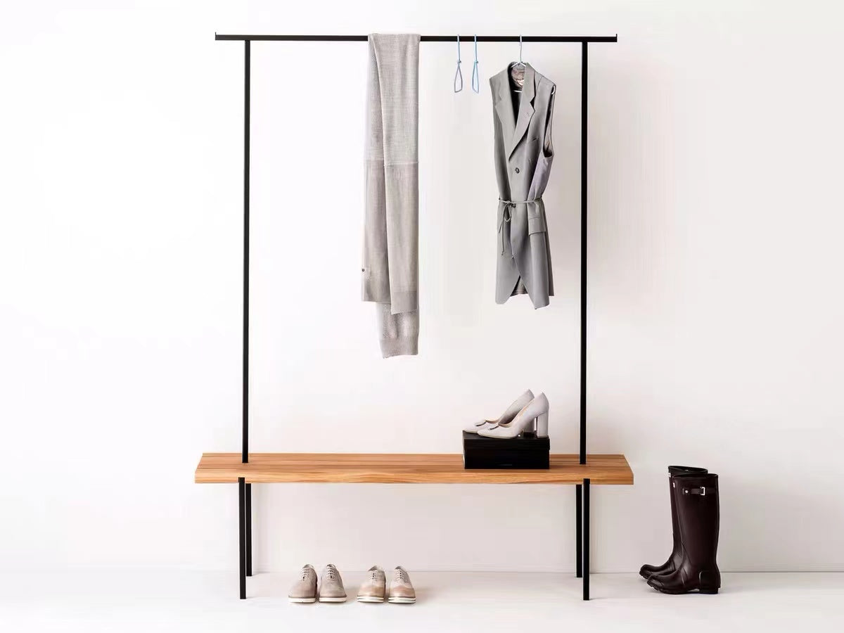 Clothes Rack & Storage Bench - 4 Seasons Home Gadgets