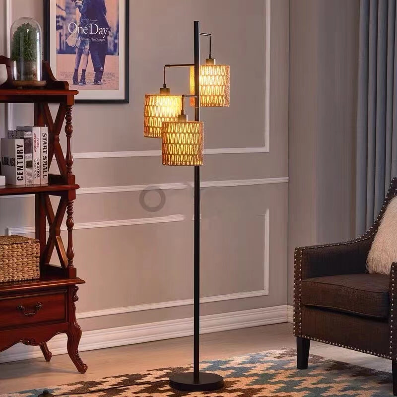 Coleford Lantern Floor Lamp - 4 Seasons Home Gadgets