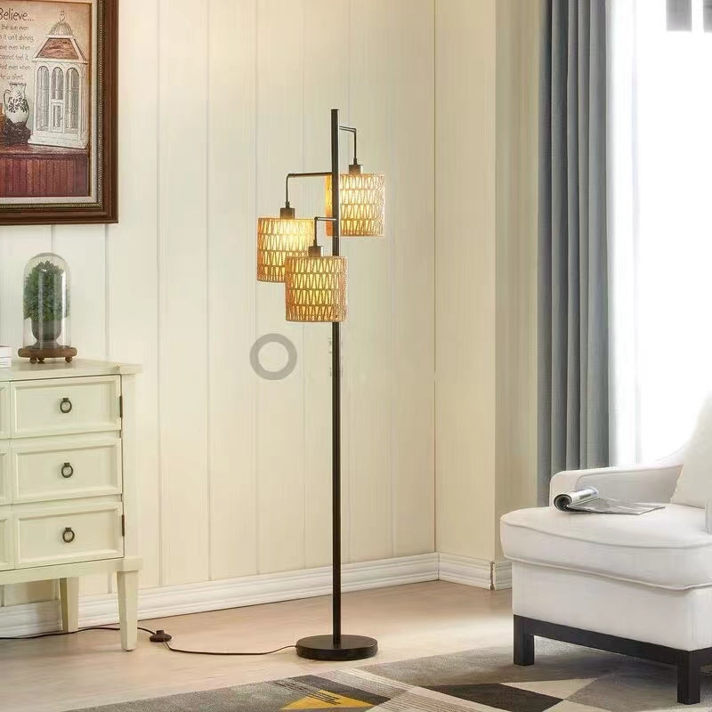 Coleford Lantern Floor Lamp - 4 Seasons Home Gadgets