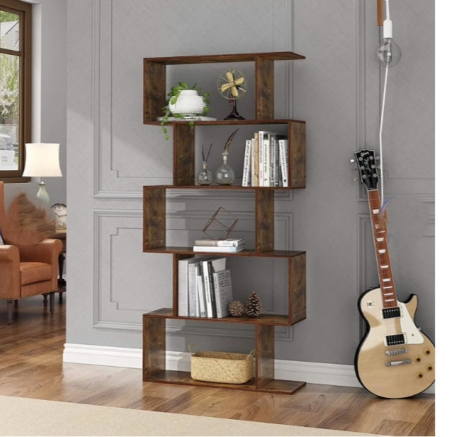 Colisa 70cm Geometric Bookcase - 4 Seasons Home Gadgets