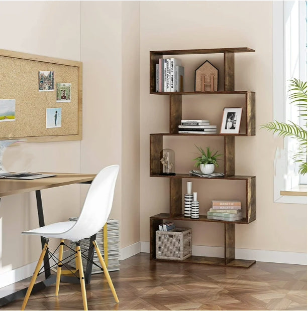 Colisa 70cm Geometric Bookcase - 4 Seasons Home Gadgets