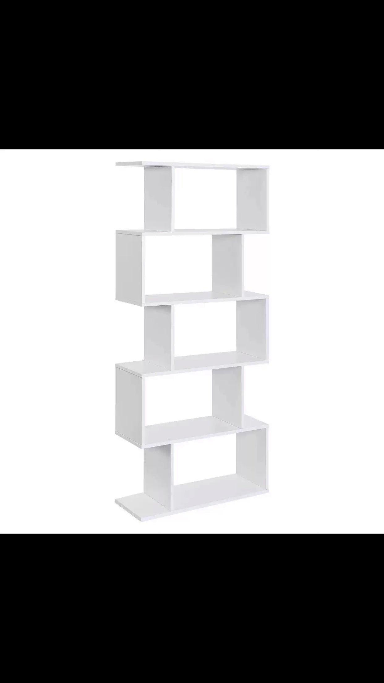 Colisa 70cm Geometric Bookcase - 4 Seasons Home Gadgets