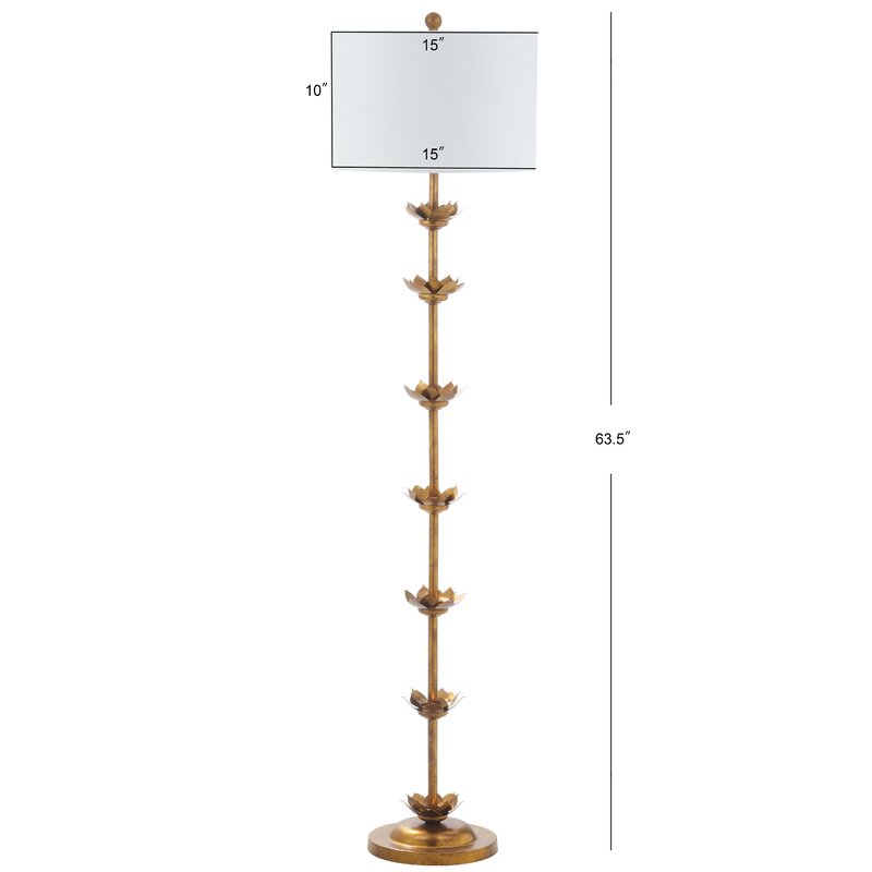 Iron Lotus Floor Lamp - 4 Seasons Home Gadgets