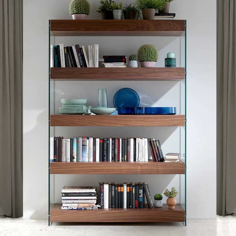 Corona Glass Standard Bookcase - 4 Seasons Home Gadgets