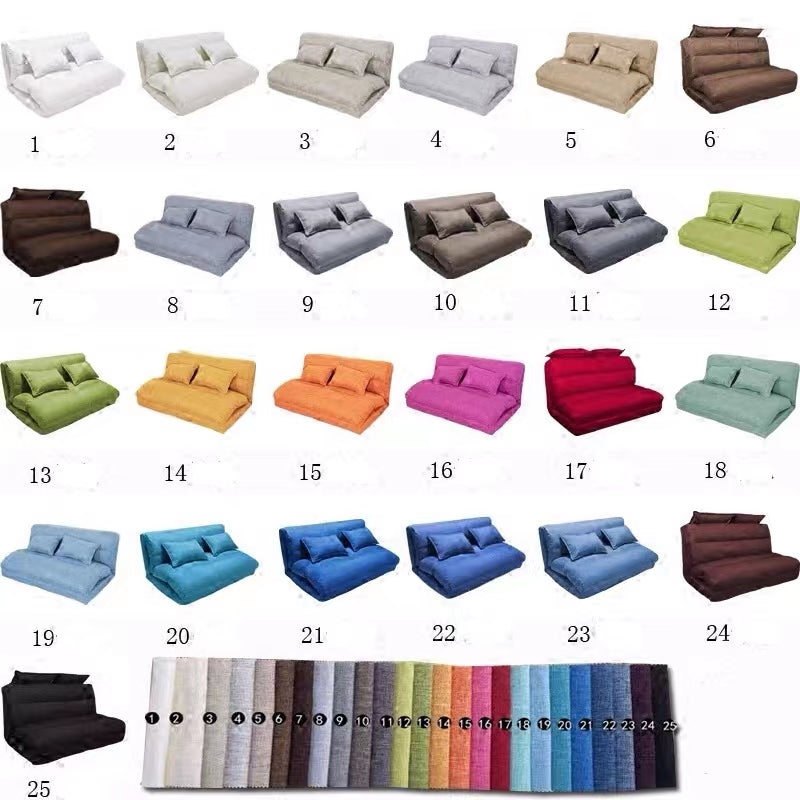 Cotton Cushion Back Sofa - 4 Seasons Home Gadgets