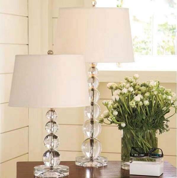 Crystal Ball Stand Table Lamp - 4 Seasons Home Gadgets