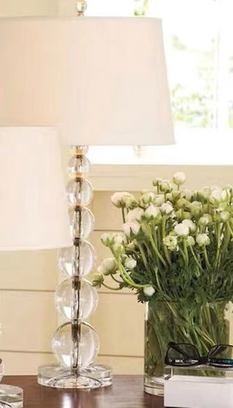 Crystal Ball Stand Table Lamp - 4 Seasons Home Gadgets