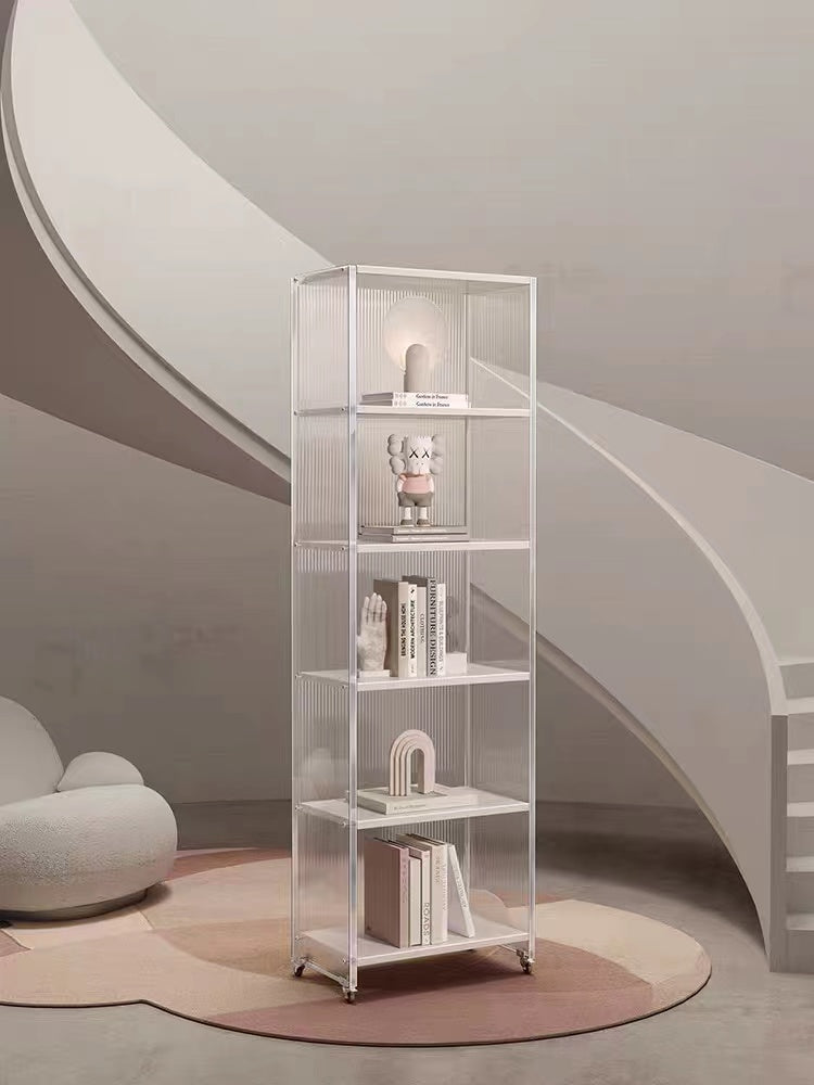 Dacari Acrylic Standing Bookcase - 4 Seasons Home Gadgets