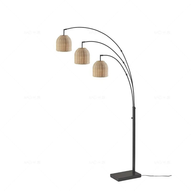 Deemer Arched Floor Lamp - 4 Seasons Home Gadgets