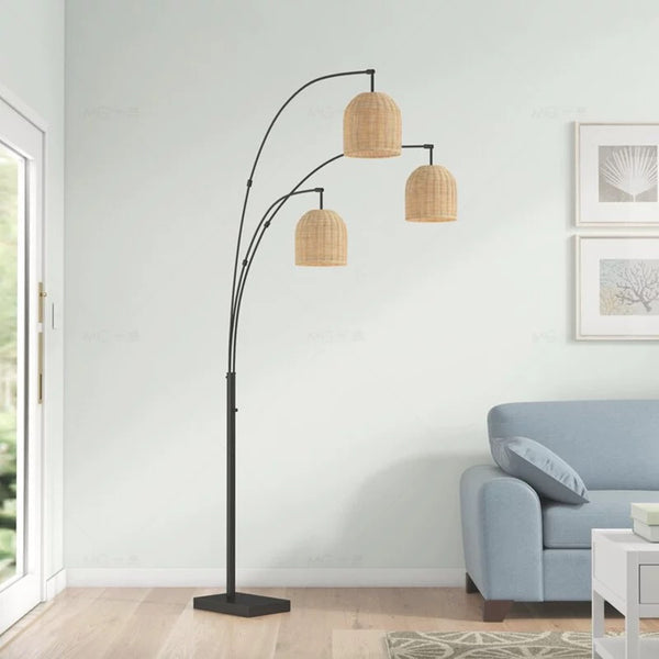 Deemer Arched Floor Lamp - 4 Seasons Home Gadgets