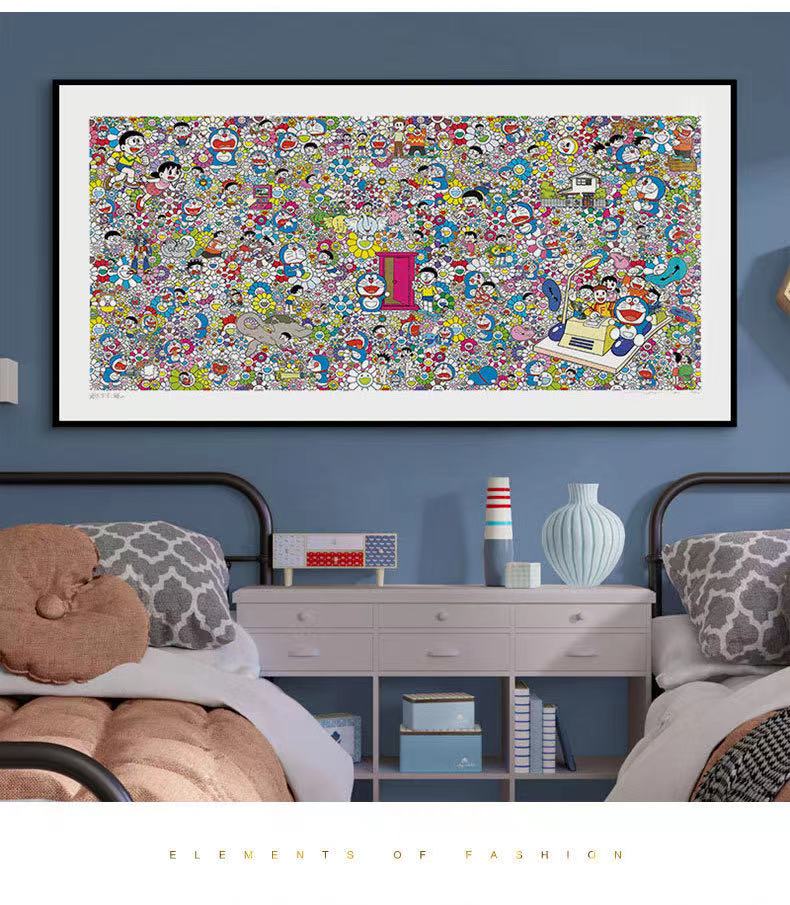 Doraemon By Takashi Murakami Wall Art - 4 Seasons Home Gadgets