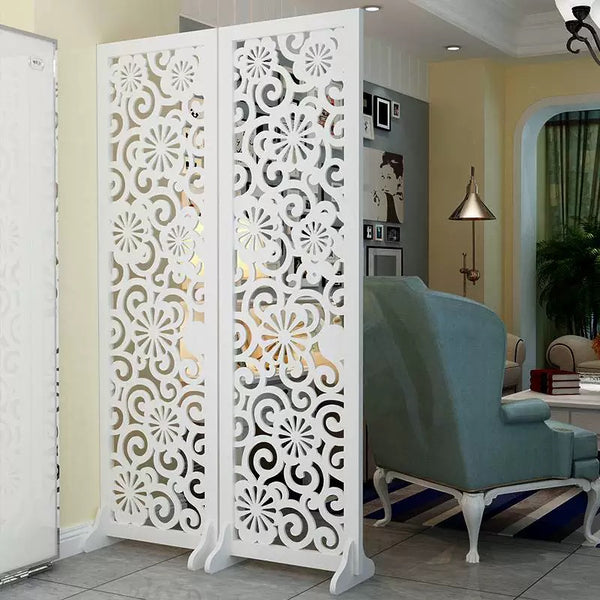 Double Panel Room Divider Set - 4 Seasons Home Gadgets