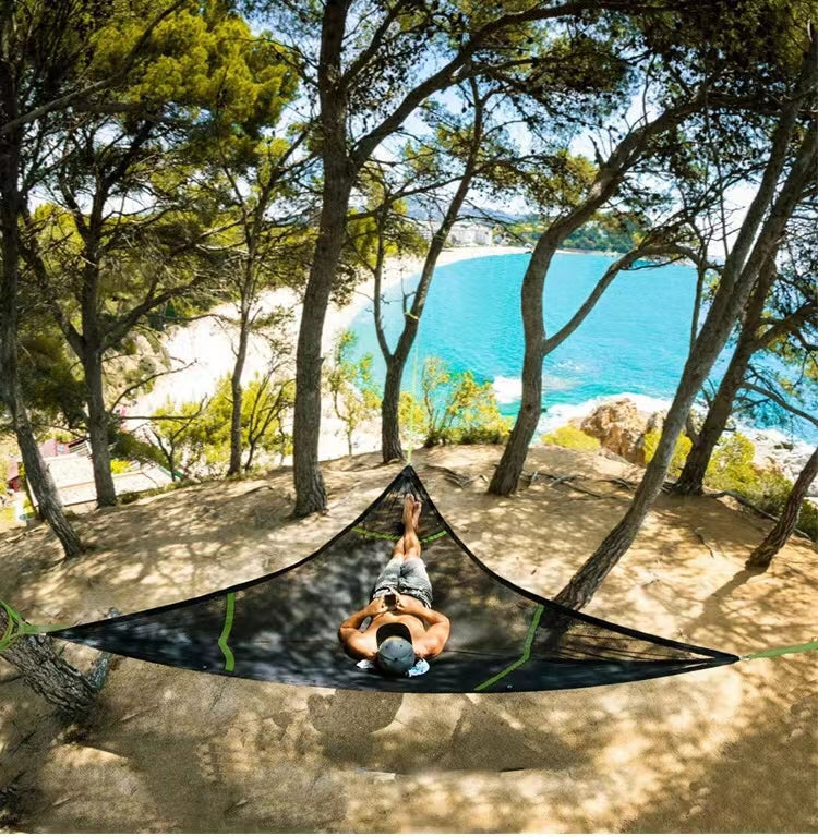 Double Portable Hammocks For Outdoor Hiking - 4 Seasons Home Gadgets