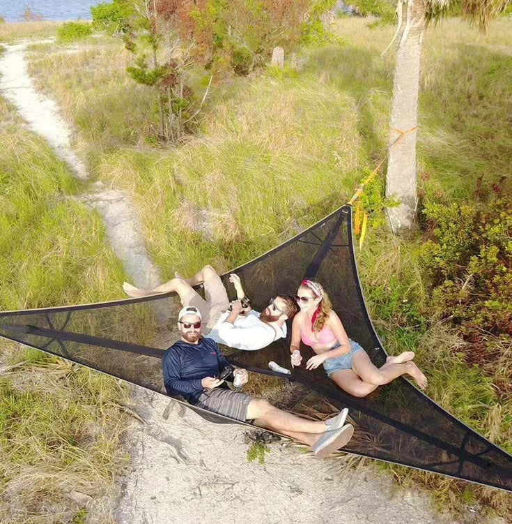 Double Portable Hammocks For Outdoor Hiking - 4 Seasons Home Gadgets