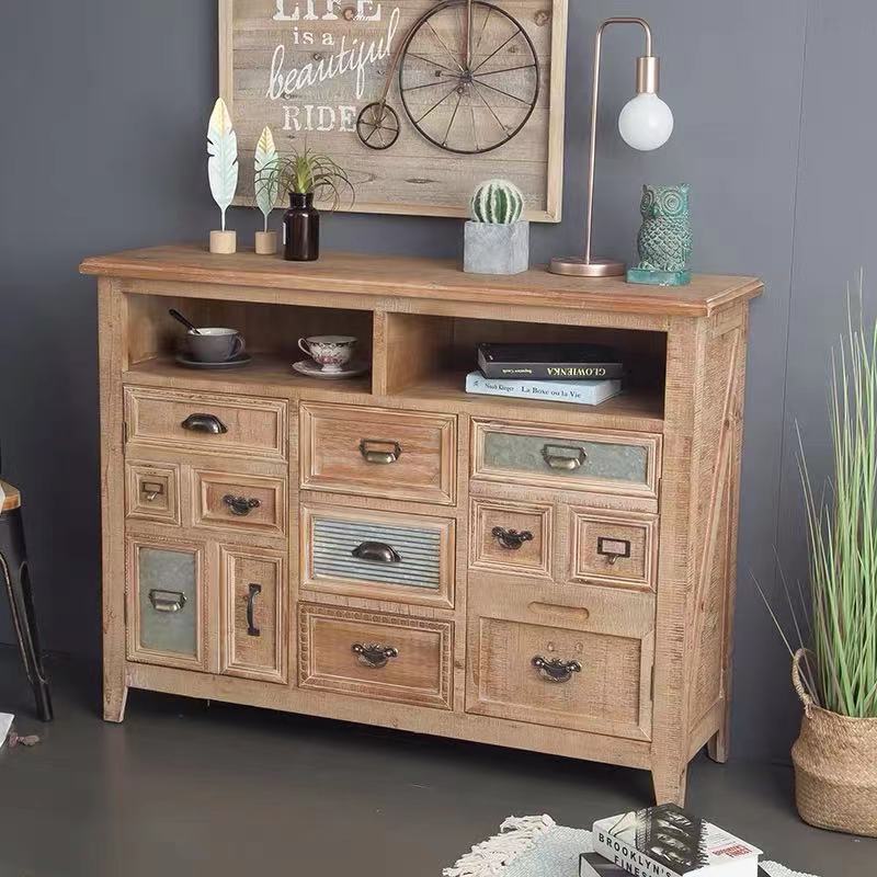 Drawer Apothecary  Accent Chest Cabinet - 4 Seasons Home Gadgets