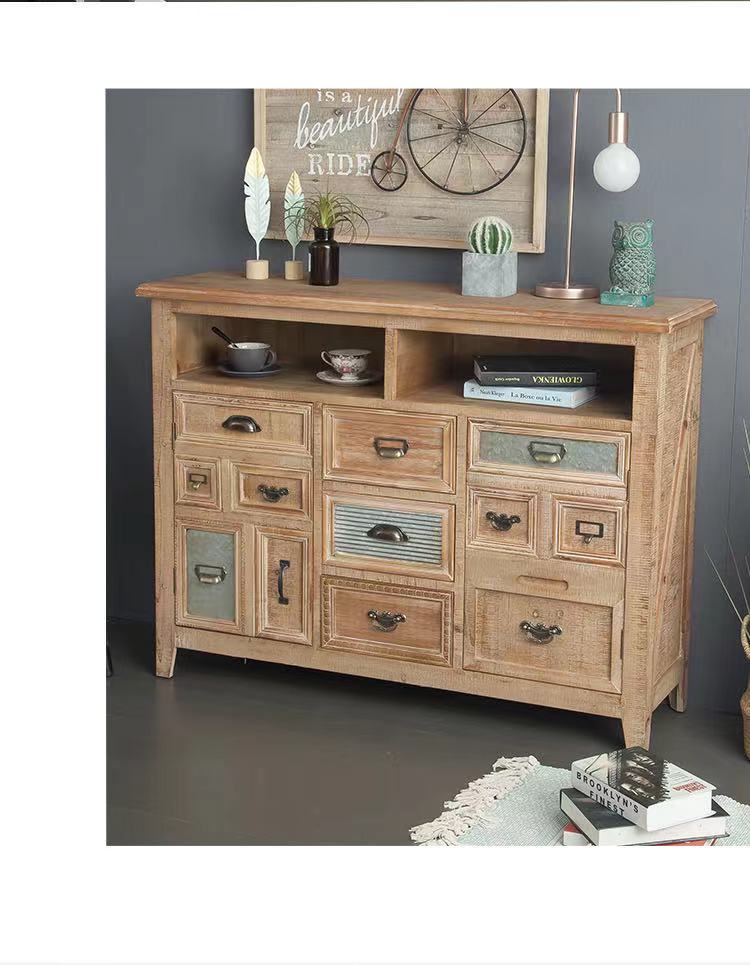 Drawer Apothecary  Accent Chest Cabinet - 4 Seasons Home Gadgets