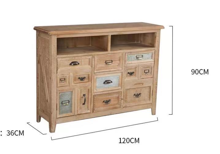 Drawer Apothecary  Accent Chest Cabinet - 4 Seasons Home Gadgets