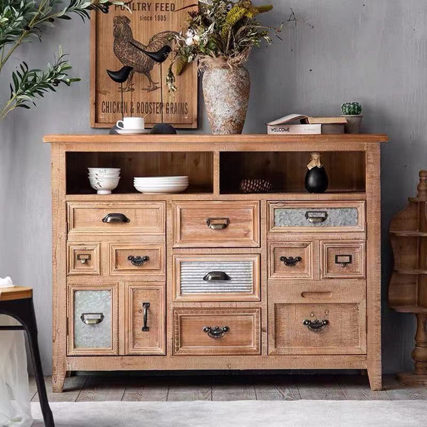Drawer Apothecary  Accent Chest Cabinet - 4 Seasons Home Gadgets