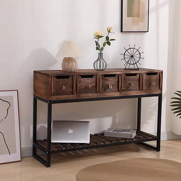 Eaddy Drawer Console Table - 4 Seasons Home Gadgets