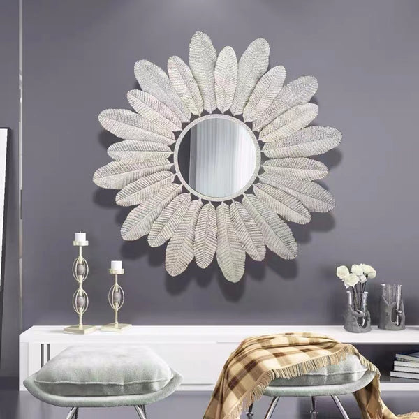 Eclectic Beveled Wall Mirror - 4 Seasons Home Gadgets