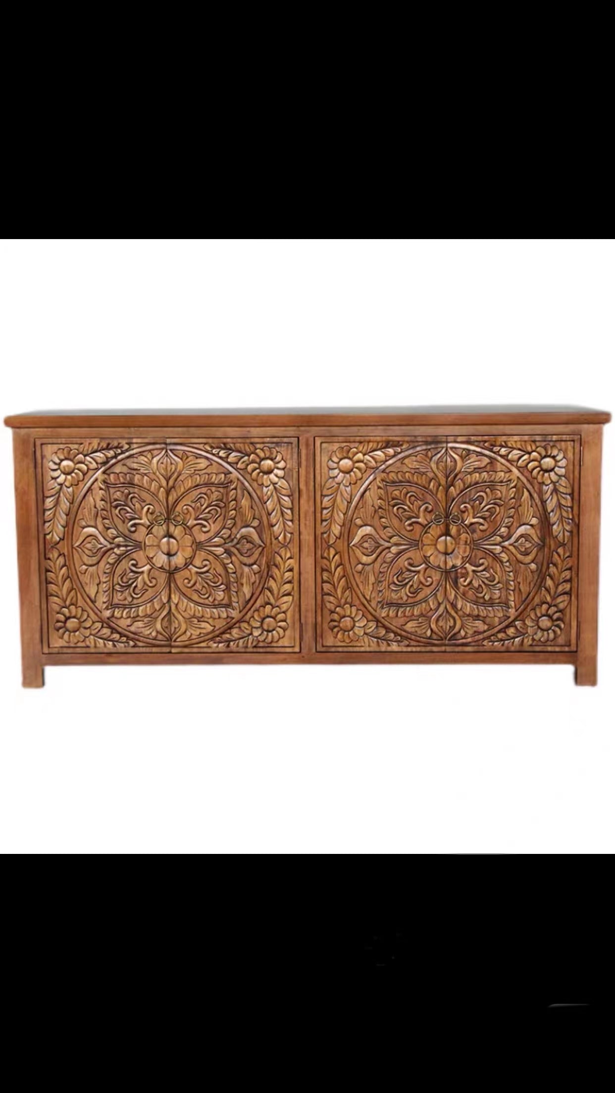 Eillie Wide Credenza - 4 Seasons Home Gadgets