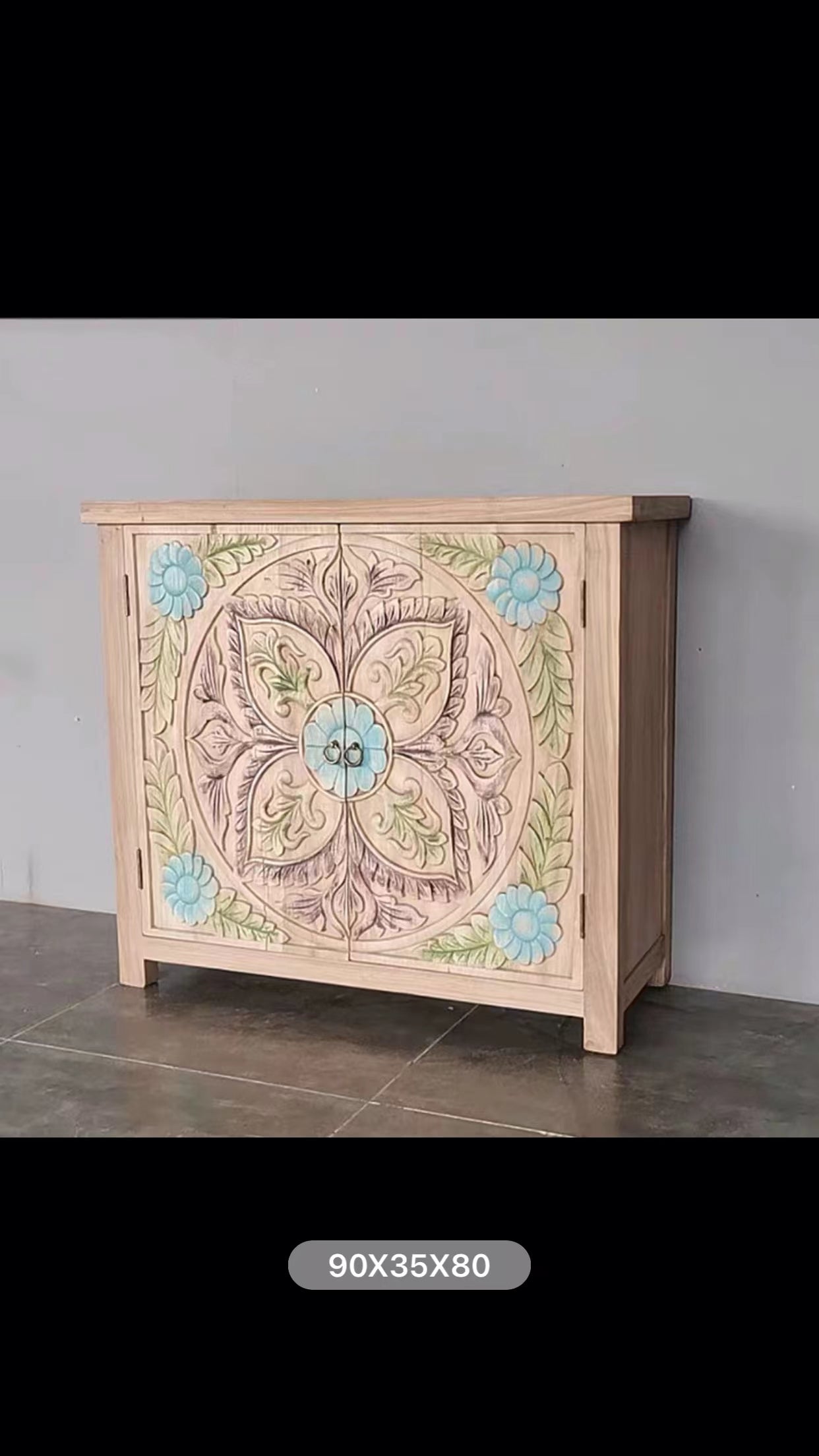 Eillie Wide Credenza - 4 Seasons Home Gadgets