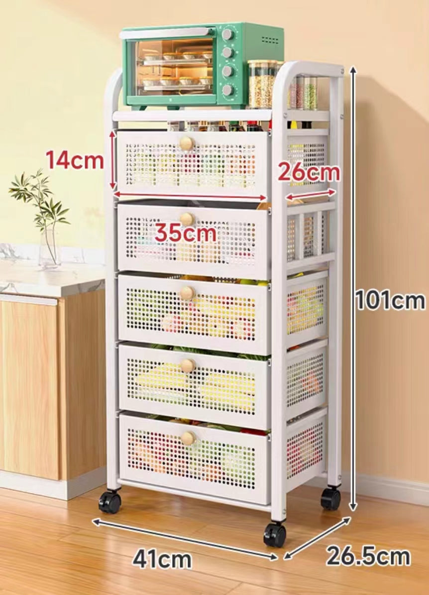 Elizabetha 4-6 Tiers Storage Rack - 4 Seasons Home Gadgets