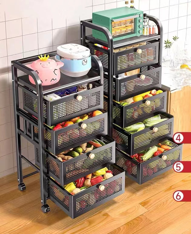 Elizabetha 4-6 Tiers Storage Rack - 4 Seasons Home Gadgets