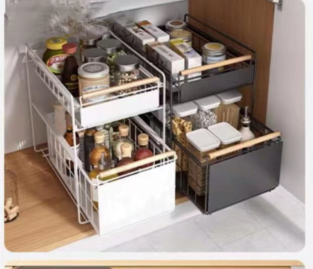 Elizbeath Pull Out Pantry - 4 Seasons Home Gadgets