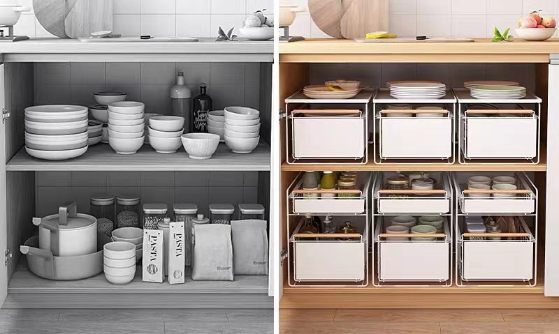 Elizbeath Pull Out Pantry - 4 Seasons Home Gadgets