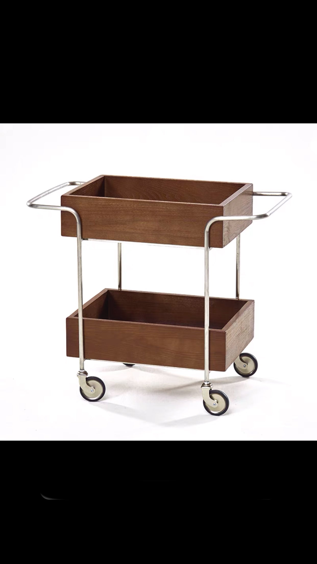 Emer Wooden Bar Cart - 4 Seasons Home Gadgets