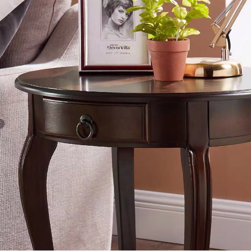 Emington Wood End Table with Drawer - 4 Seasons Home Gadgets