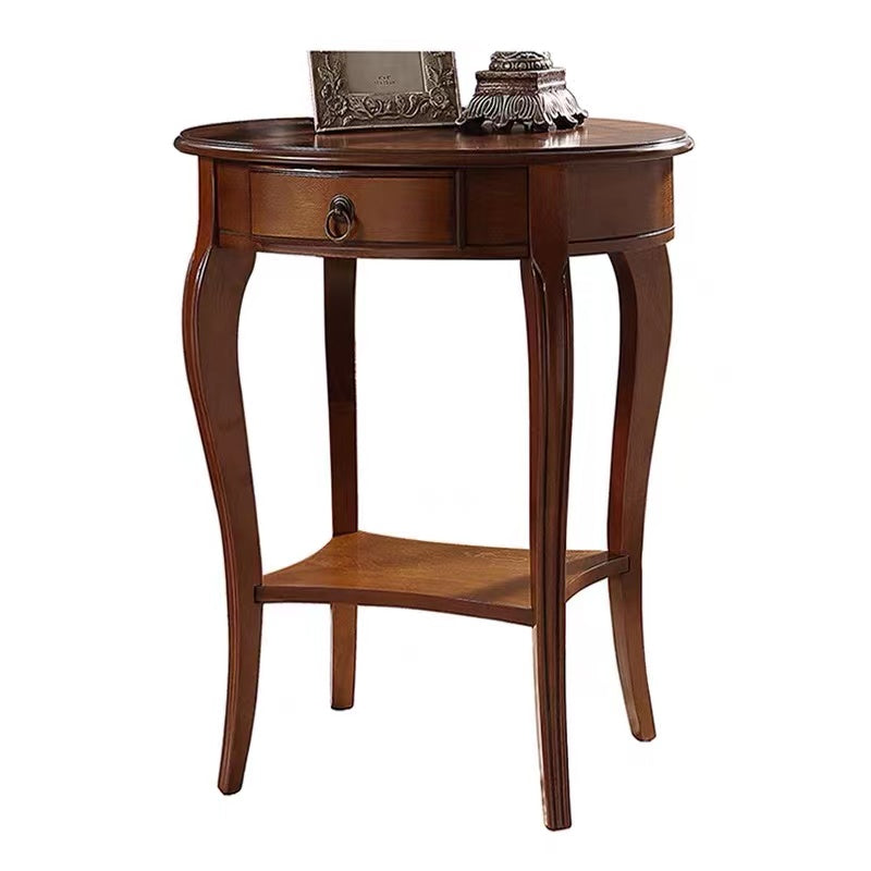 Emington Wood End Table with Drawer - 4 Seasons Home Gadgets