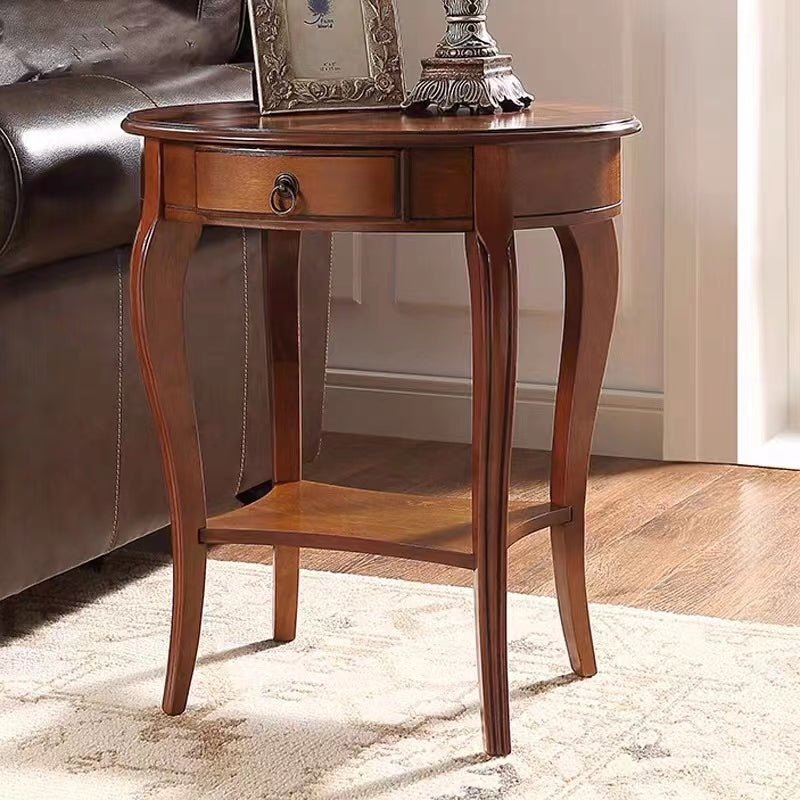 Emington Wood End Table with Drawer - 4 Seasons Home Gadgets