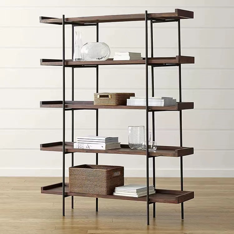 Esofina Iron Bookcase - 4 Seasons Home Gadgets