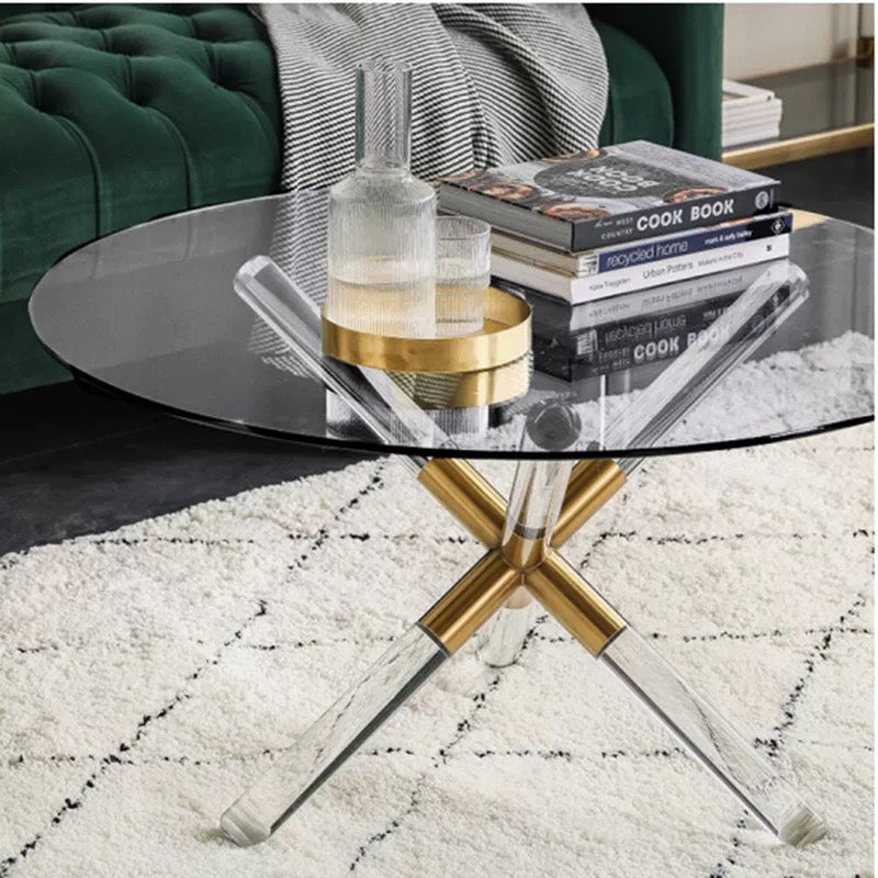 Everly Round Coffee Table - 4 Seasons Home Gadgets