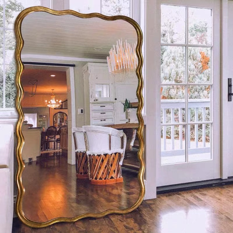 Extra Large Gold Frame Standing Mirror 120x180cm - 4 Seasons Home Gadgets