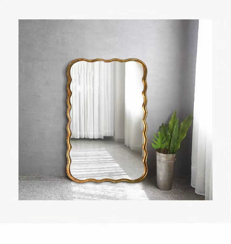 Extra Large Gold Frame Standing Mirror 120x180cm - 4 Seasons Home Gadgets