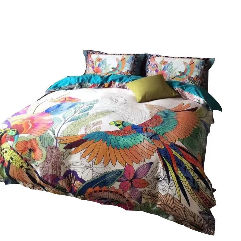 Flamingo Comforter and Sheet Set - 4 Seasons Home Gadgets