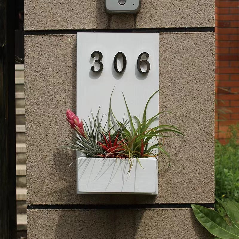 Floating Wall Address Plaque - 4 Seasons Home Gadgets