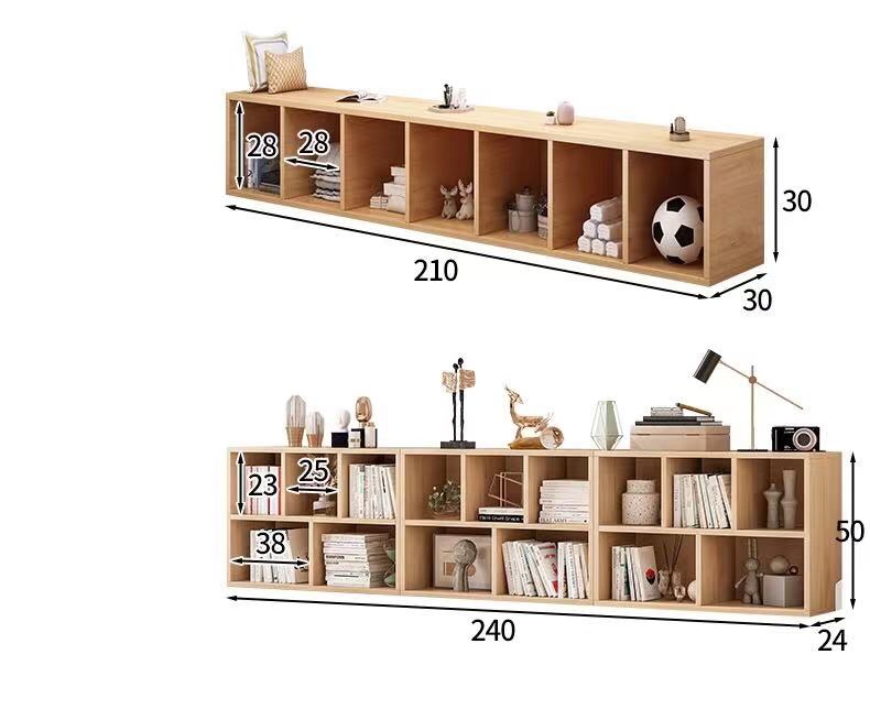 Floor Shelf Console with Storage - 4 Seasons Home Gadgets