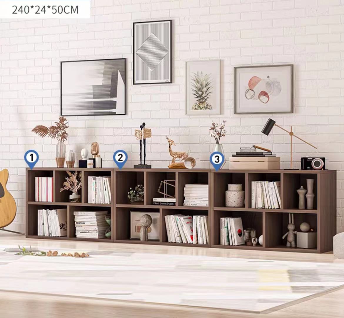 Floor Shelf Console with Storage - 4 Seasons Home Gadgets