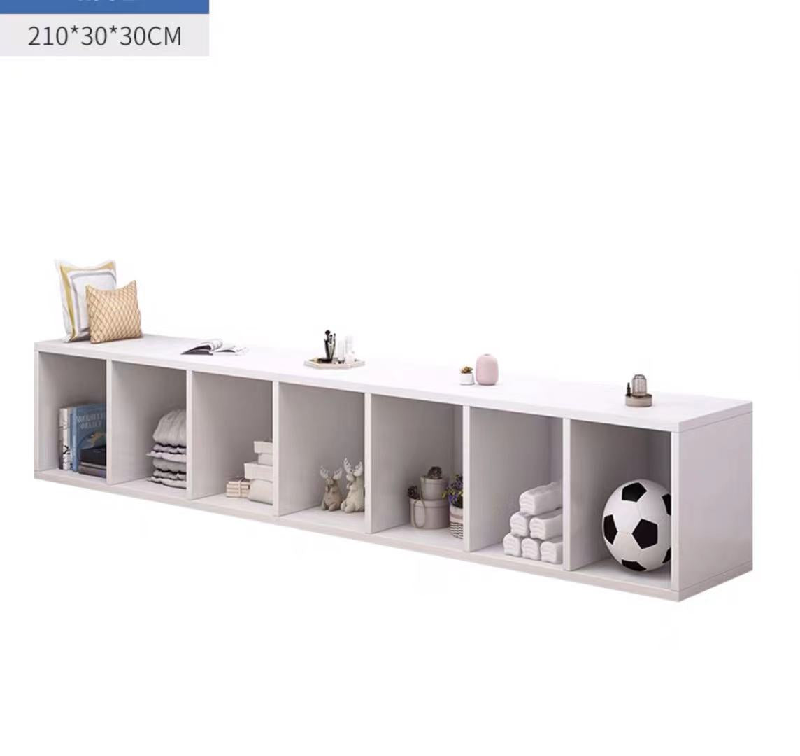 Floor Shelf Console with Storage - 4 Seasons Home Gadgets