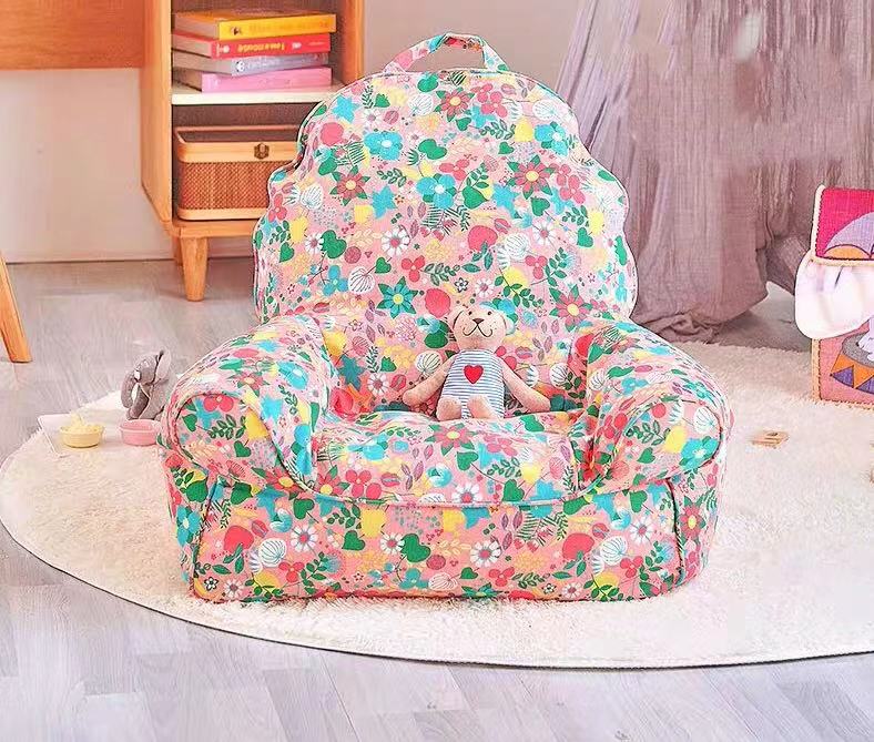 Floral Bean Bag Chair - 4 Seasons Home Gadgets