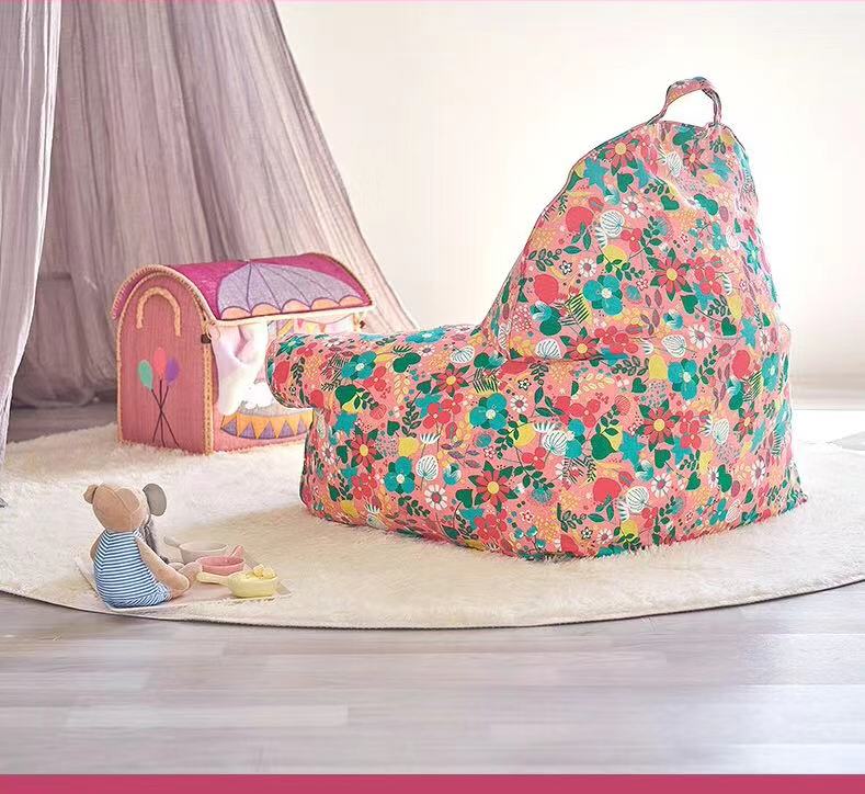 Floral Bean Bag Chair - 4 Seasons Home Gadgets