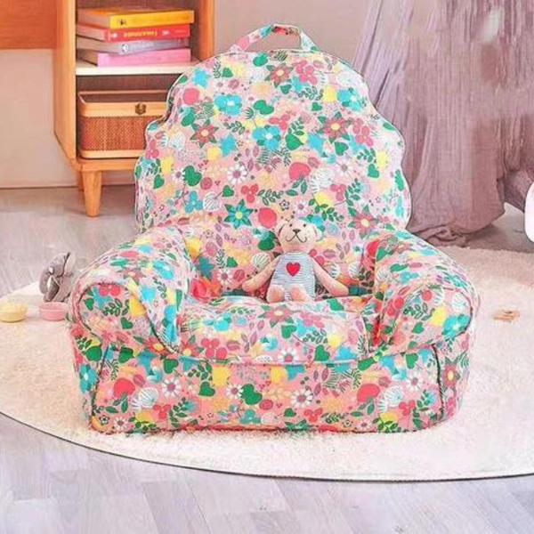 Floral Bean Bag Chair - 4 Seasons Home Gadgets