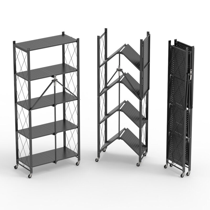 5-Tier Foldable Storage Shelves - 4 Seasons Home Gadgets