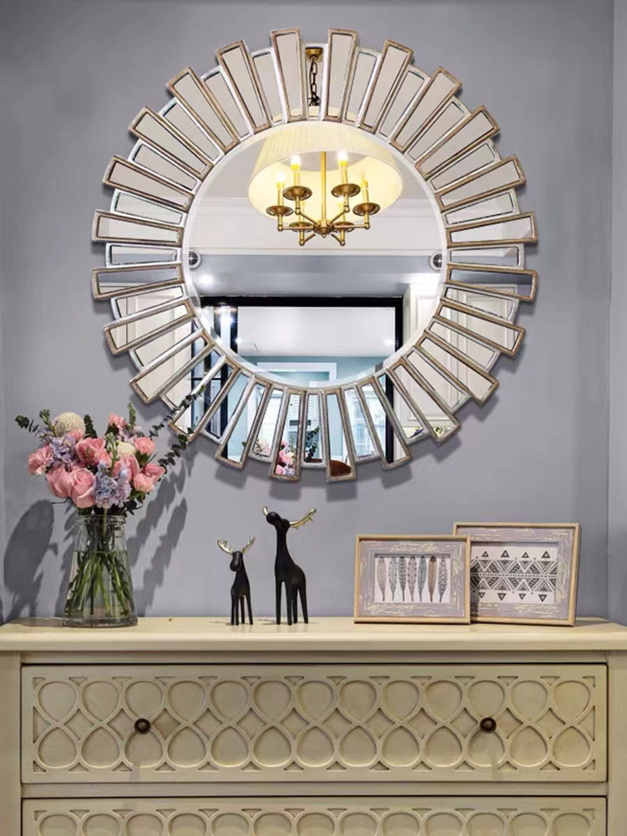 Glam Beveled Accent Mirror - 4 Seasons Home Gadgets