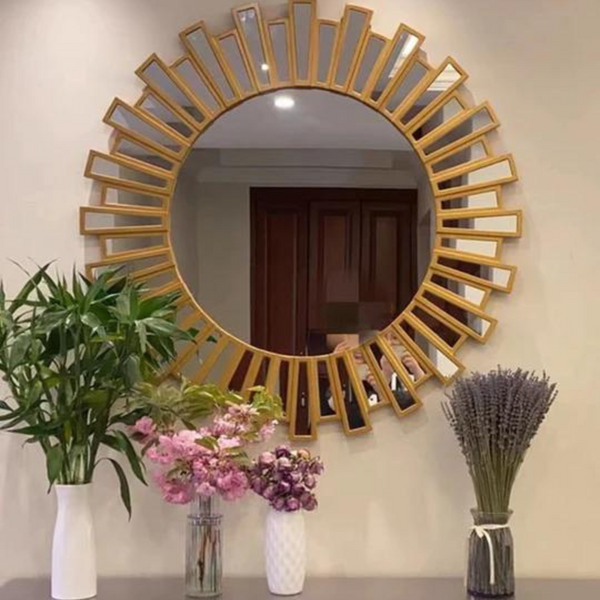 Glam Beveled Accent Mirror - 4 Seasons Home Gadgets