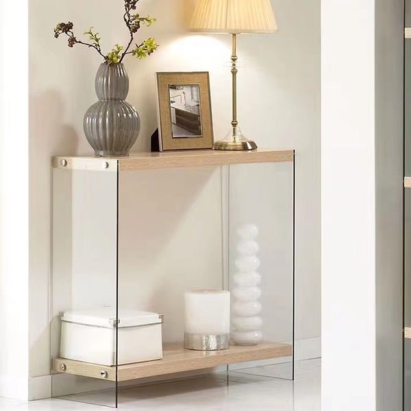 Glass Console Table - 4 Seasons Home Gadgets